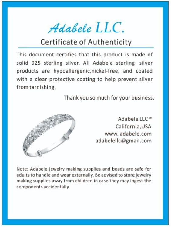 20pcs Adabele Real Sterling Silver Flat Fish Earring Hooks, 0.6mm/22 Gauge - Image 6